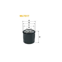 Масляный фильтр WIX FILTERS WL7517