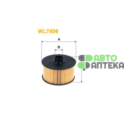 Масляный фильтр WIX WL7506