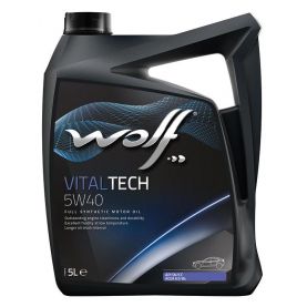 Автомобильное моторное масло WOLF VITALTECH 5W-40 5л 8311291