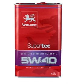 Автомобильное моторное масло WOLVER Supertec 5W-40 5л