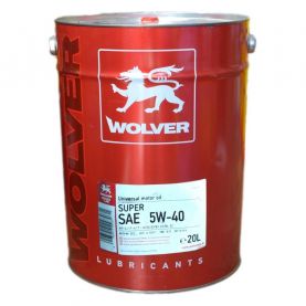 Автомобильное моторное масло WOLVER Supertec 5W-40 20л