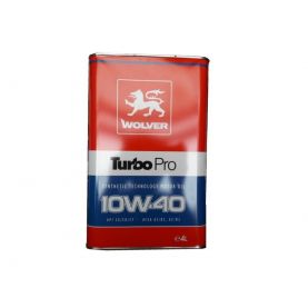 Автомобильное моторное масло WOLVER Turbo Pro 10W-40 4л