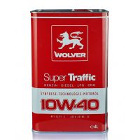 Автомобильное моторное масло WOLVER Super Traffic 10W-40 4л