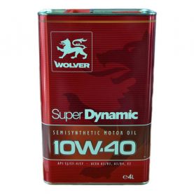 Автомобильное моторное масло WOLVER Super Dynamic 10W-40 4л