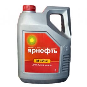 Индустриальное моторное масло Ярнефть М10Г2К 5л