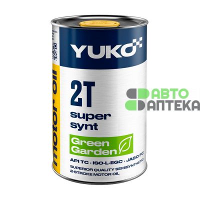 Моторне масло YUKO SUPER SYNT 2T Green Garden (API TC) 1л