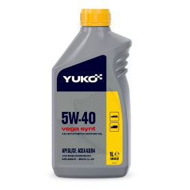 Автомобильное моторное масло YUKO VEGA SYNT 5W-40 1л