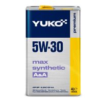 Автомобильное моторное масло YUKO MAX SYNTHETIC A/A 5W-30 4л 4823110401521