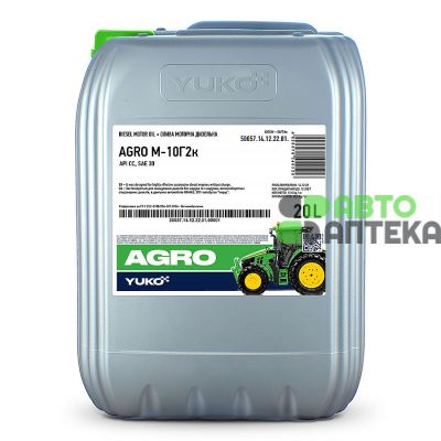 Моторное масло YUKO AGRO М-10Г2к 20л