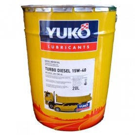 Автомобильное моторное масло YUKO TURBO DIESEL 15W-40 20л