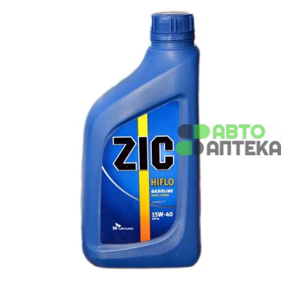Автомобильное моторное масло ZIC HIFLO 15W-40 1л