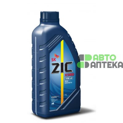 Автомобильное моторное масло ZIC X5000 (5000) 10W-40 1л