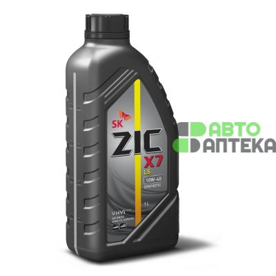Автомобильное моторное масло ZIC X7 LS (A+) 10W-40 1л