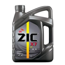 Автомобильное моторное масло ZIC X7 LS (A+) 5W-30 4л