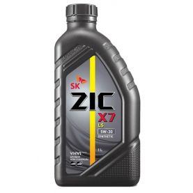 Автомобильное моторное масло ZIC X7 LS (A+) 5W-30 1л