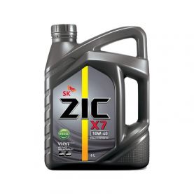 Автомобільне моторне масло ZIC X7 Diesel (RV) 10W-40 6л
