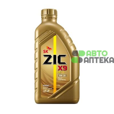 Автомобильное моторное масло ZIC X9 LS (XQ LS) 5W-30 1л