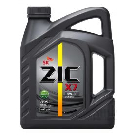 Автомобильное моторное масло ZIC X7 DIESEL (5000) 5W-30 4л