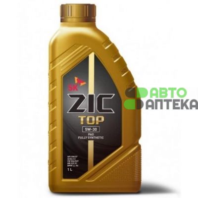 Автомобильное моторное масло ZIC TOP (XQ TOP) 5W-30 1л