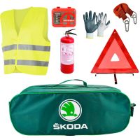 Набір автомобіліста Skoda кросовер мінівен зелений 01-006-К